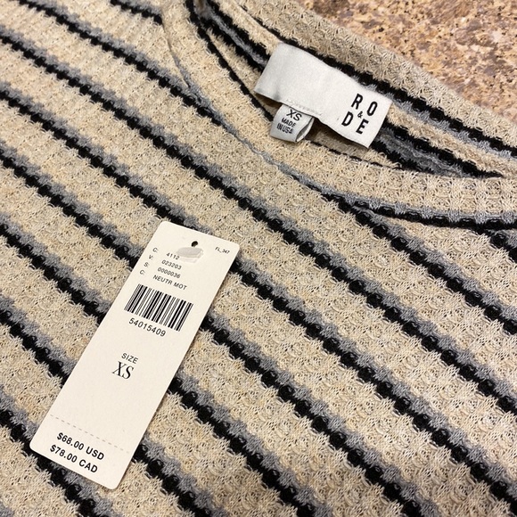 Anthropology RO & DE XS Top Made in USA - Picture 3 of 16